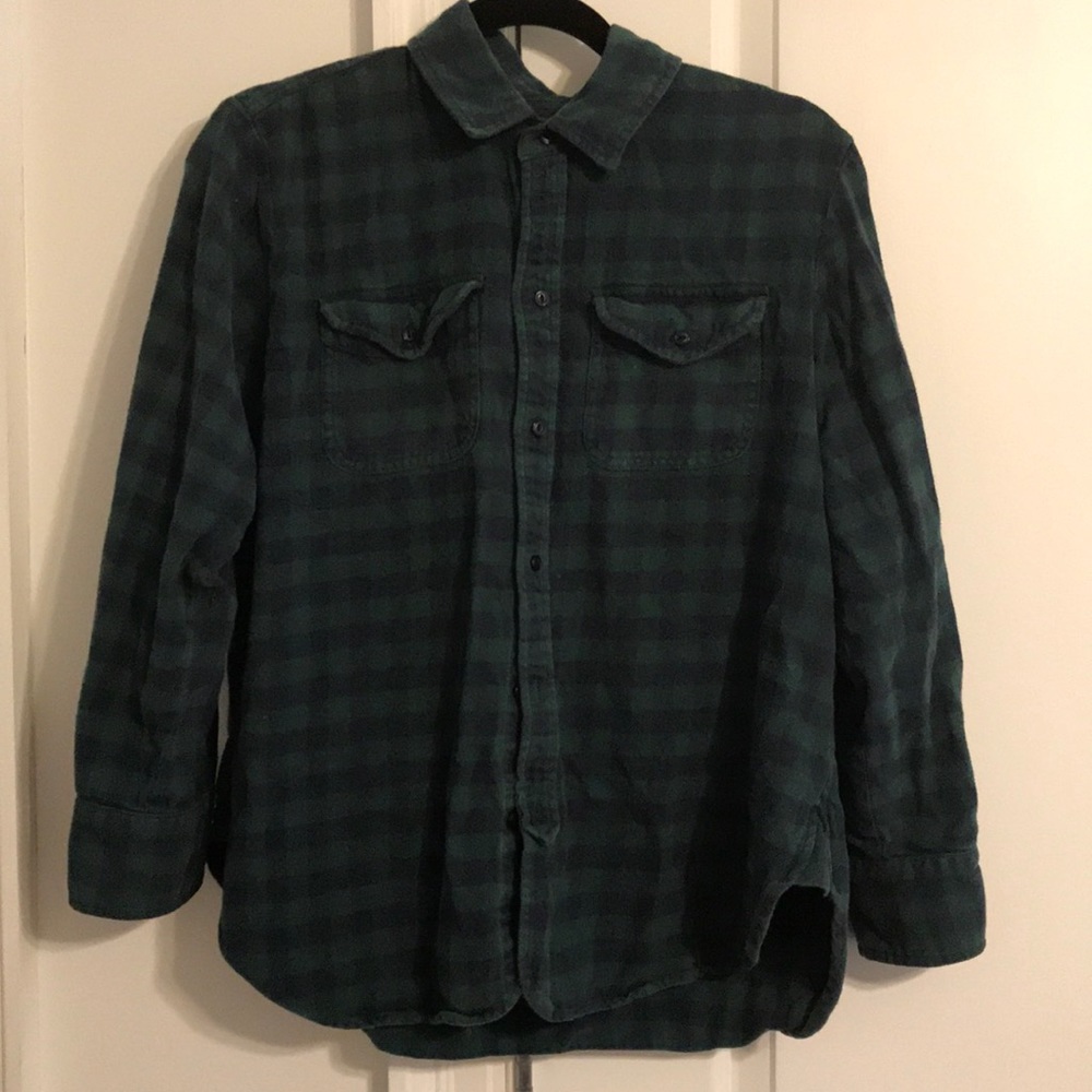 Madewell flannel top - super cute and warm! 😍